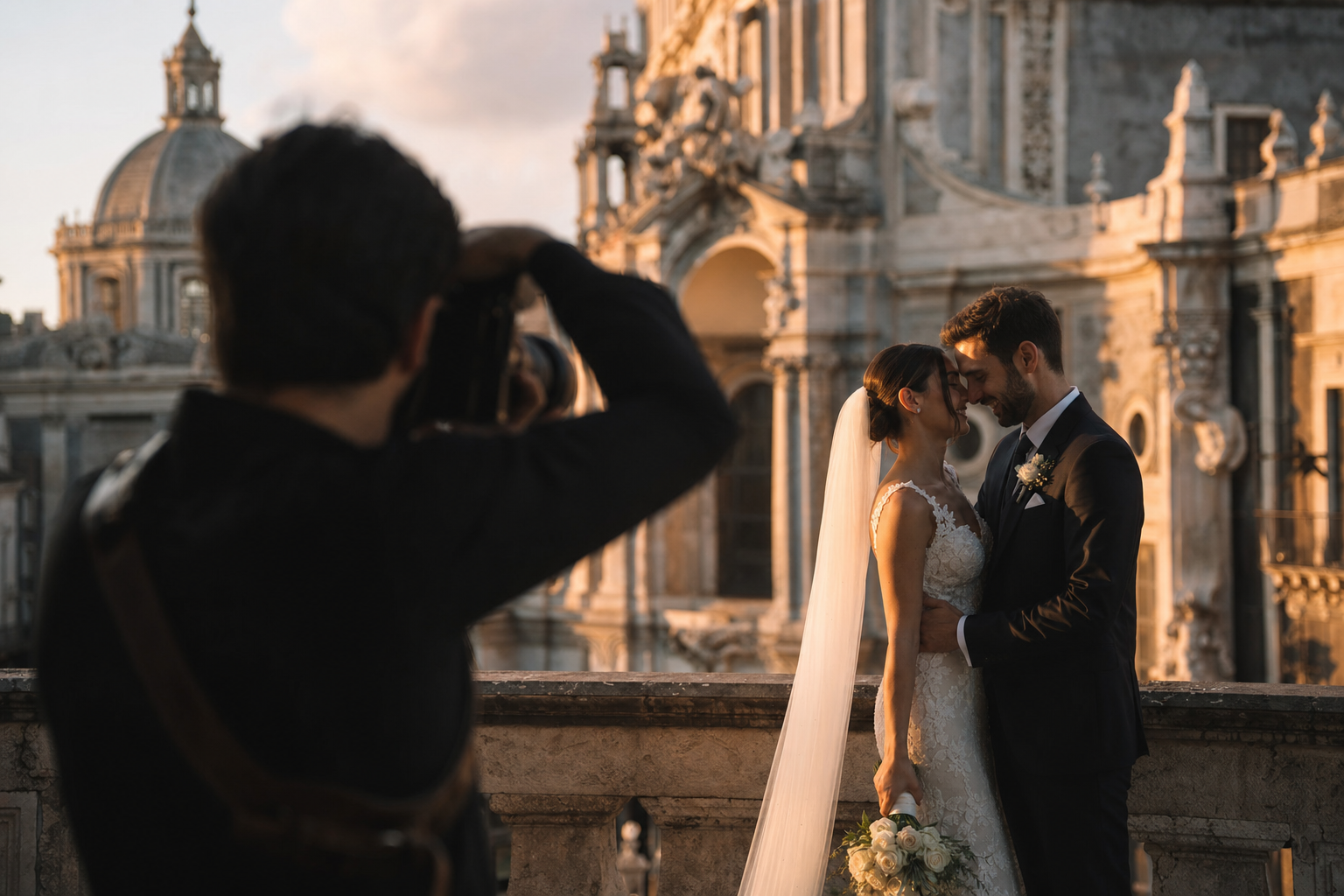 Fotogramma di reportage di matrimonio dall'archivio Otturatore